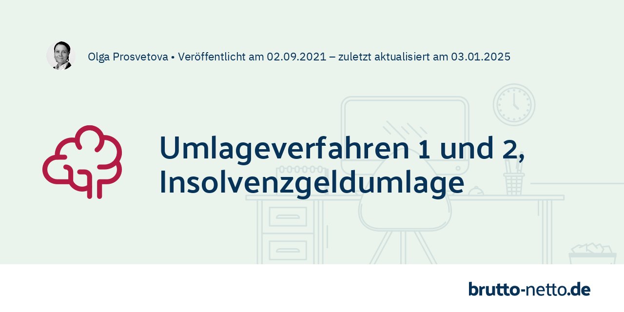 Insolvenzgeldumlage 2025